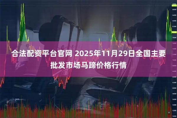 合法配资平台官网 2025年11月29日全国主要批发市场马蹄价格行情